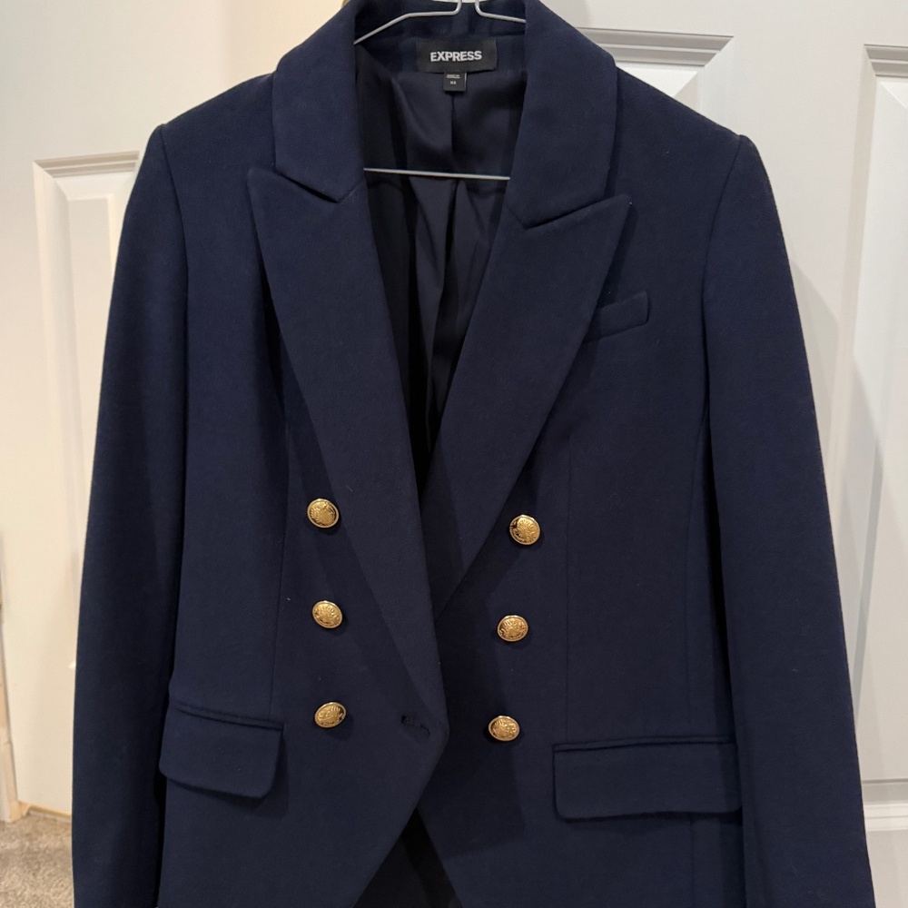 Express NWOT Women’s Navy blazer XS